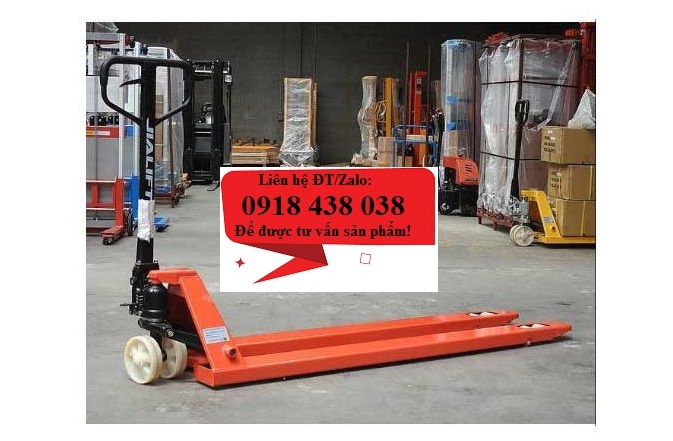 Xe nâng tay thấp càng siêu dài 1.4-2.5m hãng Niuli giá rẻ